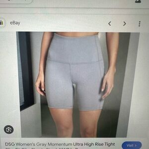 DSG Women's Gray Bike Shorts